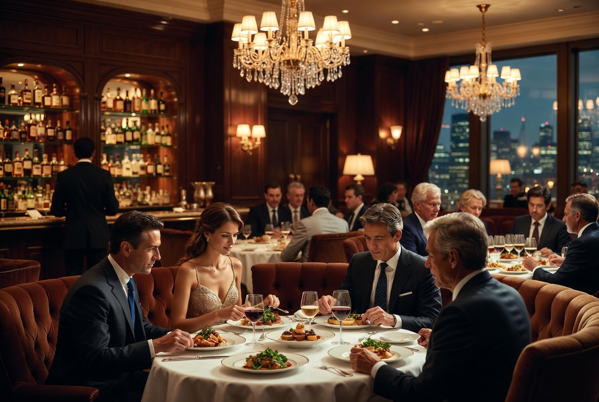 Où dîner dans les capitales mondiales du luxe gastronomique