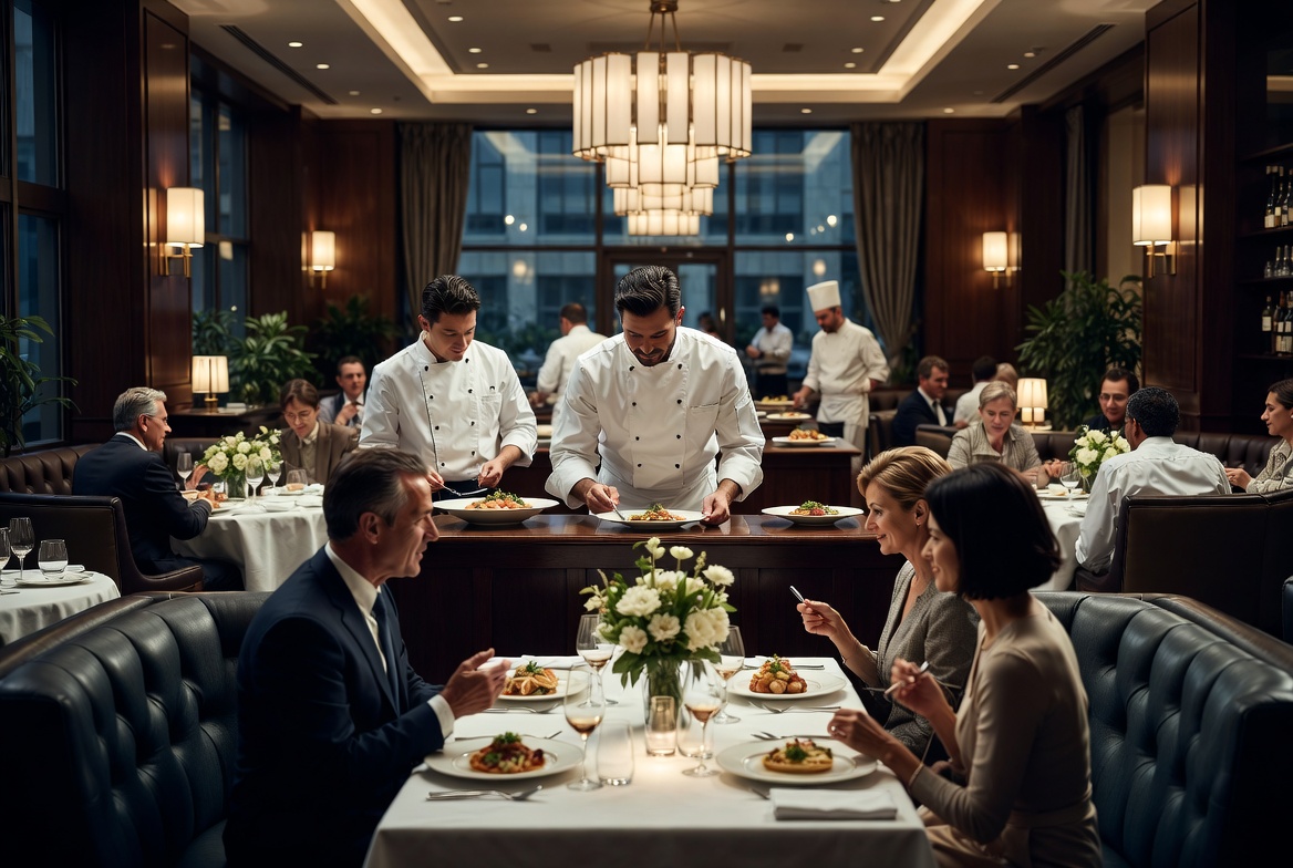 Les restaurants étoilés incontournables en milieu urbain